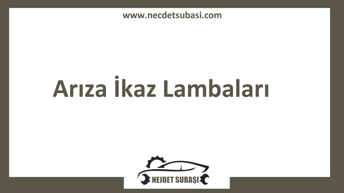 Volkswagen Arıza Lambaları